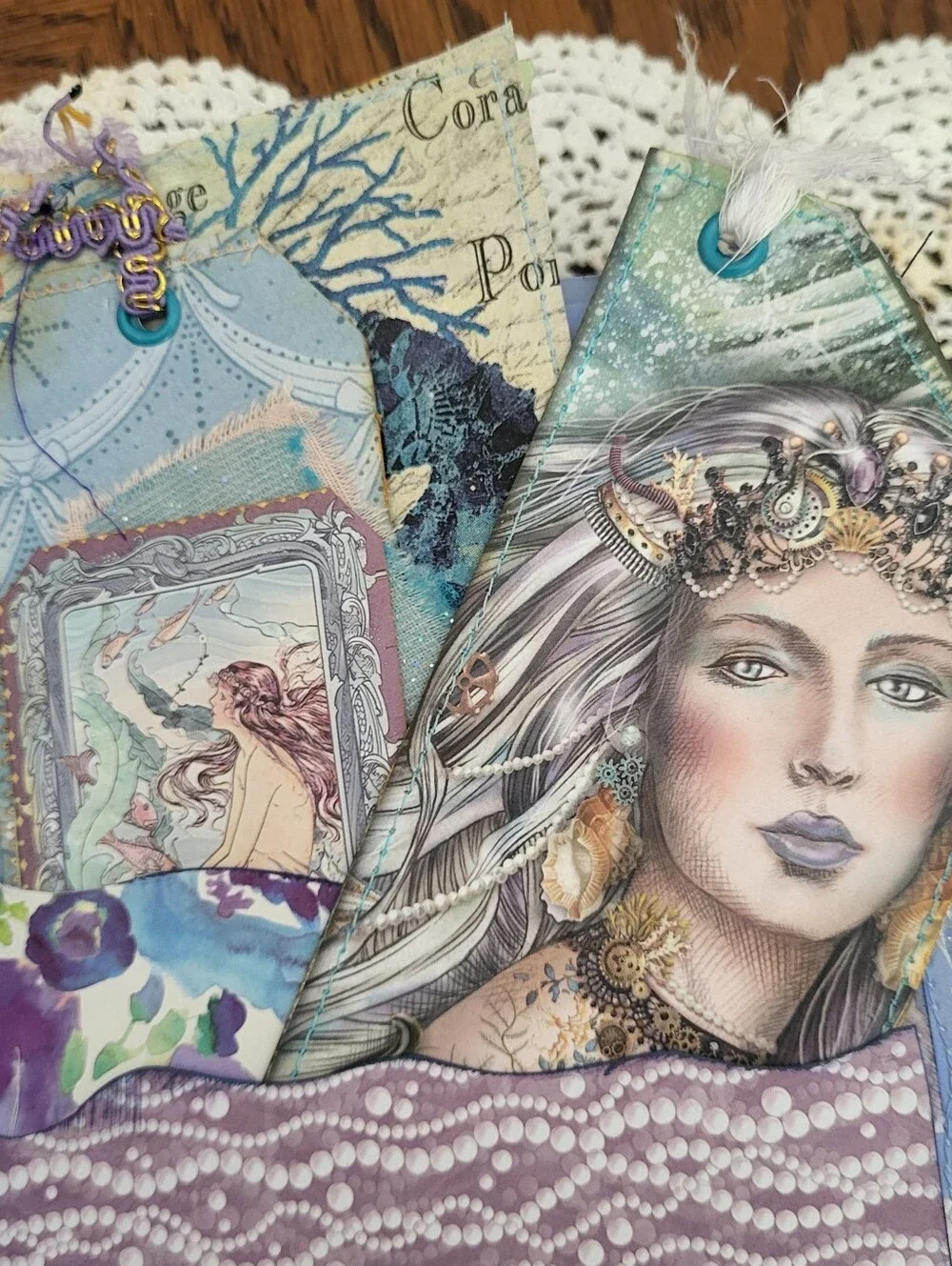 Mermaid Junk Journal - Picture 12 of 17